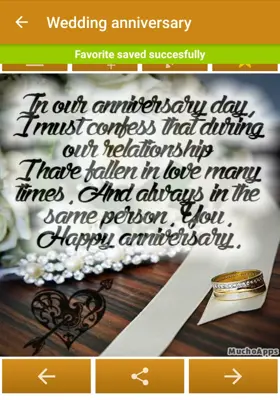 Anniversary Wishes android App screenshot 12