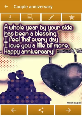 Anniversary Wishes android App screenshot 17